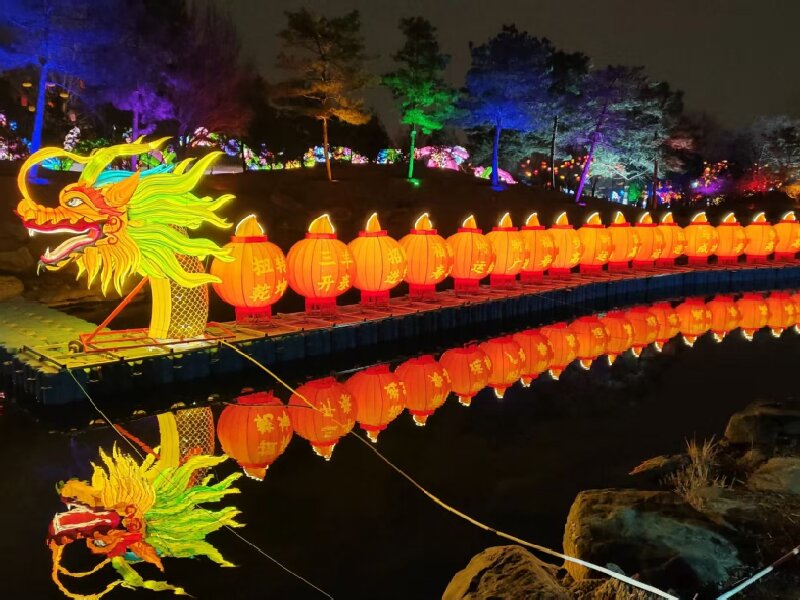 盛世圆明 万园迎春 —— 自贡腾艺彩灯匠心点亮 2026 圆明园新春灯会