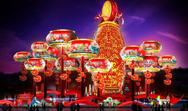 自贡彩灯用中国文化孵化世界级花灯灯会产业