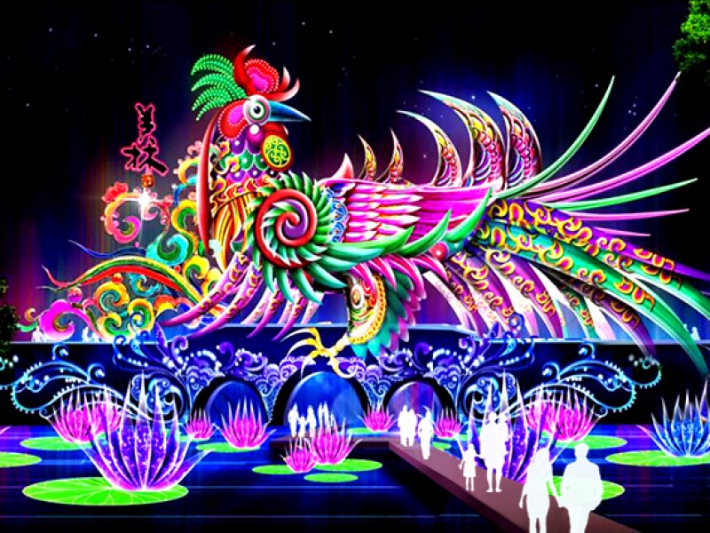 自贡灯会荟萃了中国千年灯文化